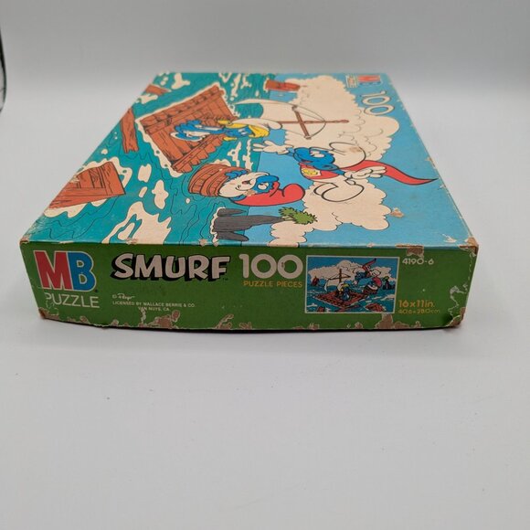 Smurf Puzzle Series 4190-6, 100 Pieces - 16x11 Inches - Picture 6 of 9
